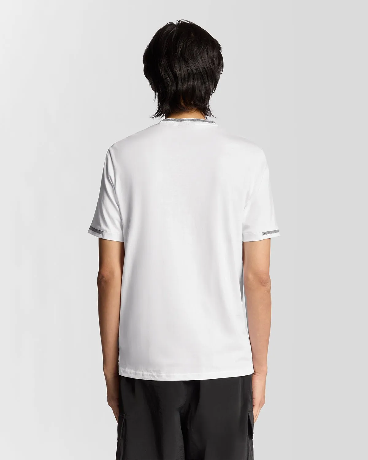 Birdseye Half Tipped T-Shirt sold by Lyle & Scott product image thumbnail 4