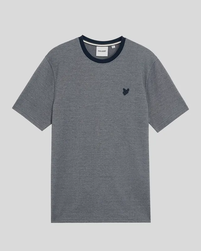 Two Tone Pique T-Shirt sold by Lyle & Scott product image thumbnail 5