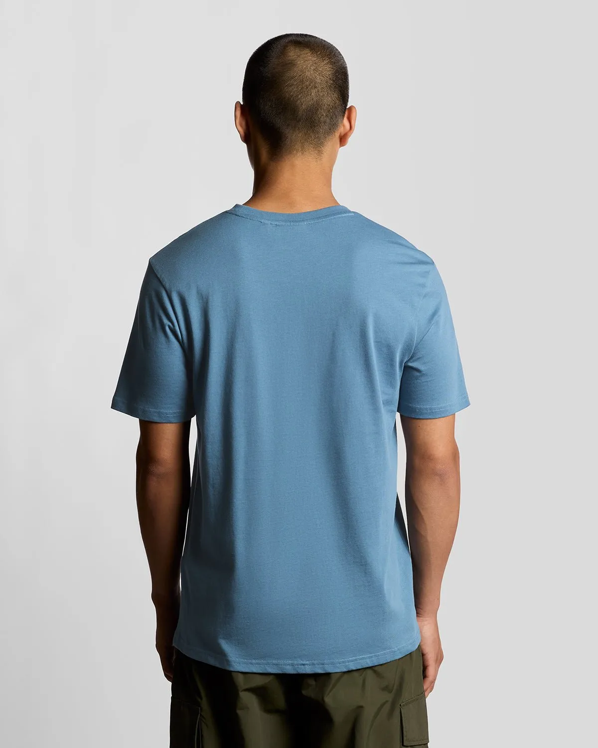 Cotton Crew Neck T-Shirt sold by Lyle & Scott product image thumbnail 4