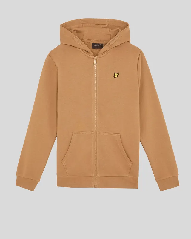 Loopback Cotton Full Zip Hoodie sold by Lyle & Scott