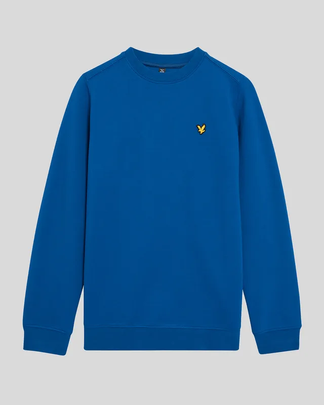 Brushback Fleece Crew Neck Sweatshirt sold by Lyle & Scott