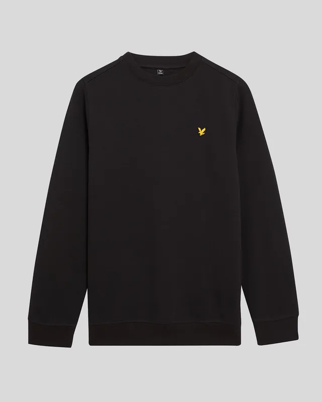 Brushback Fleece Crew Neck Sweatshirt sold by Lyle & Scott