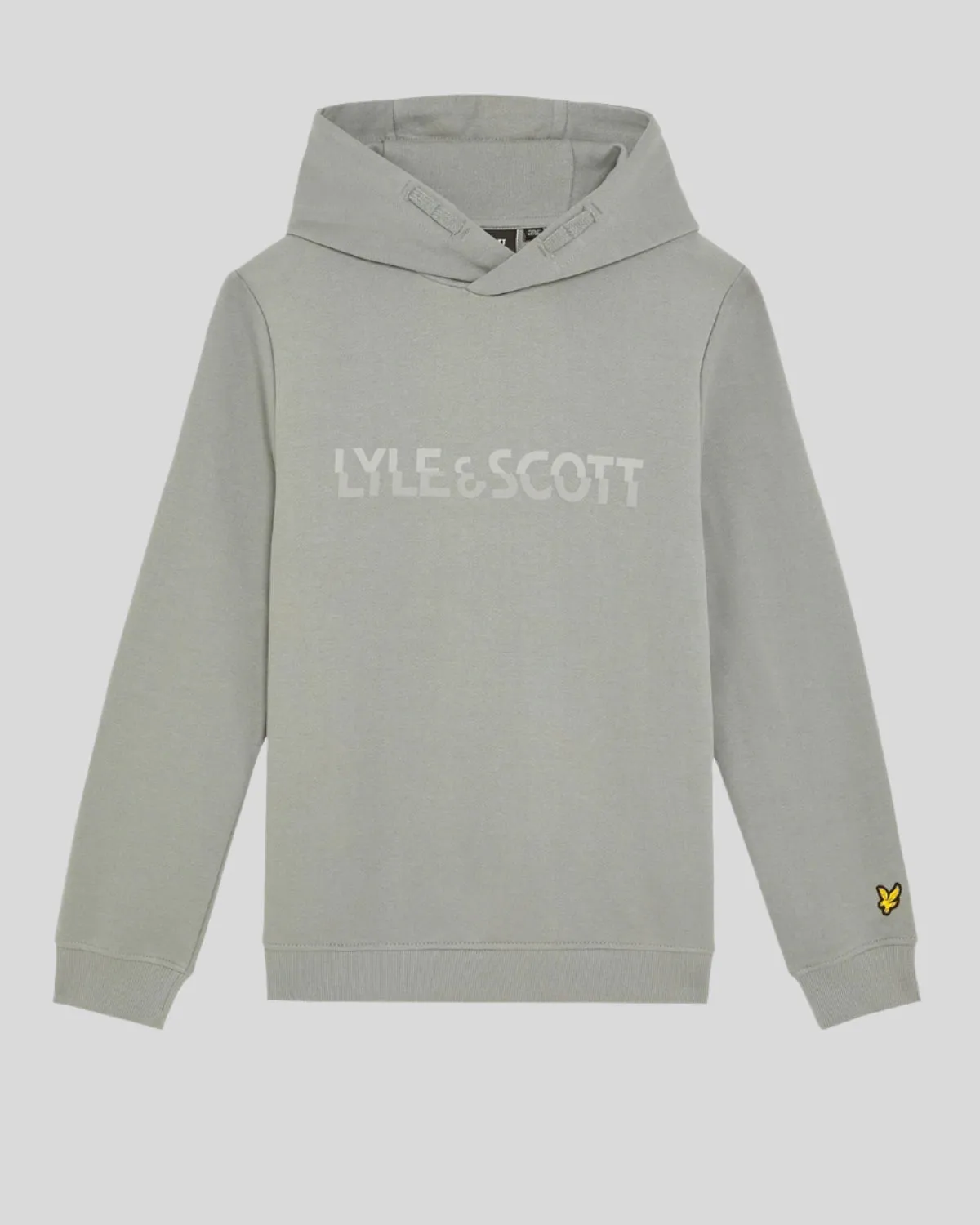 Multi Coloured Print Cotton Hoodie sold by Lyle & Scott