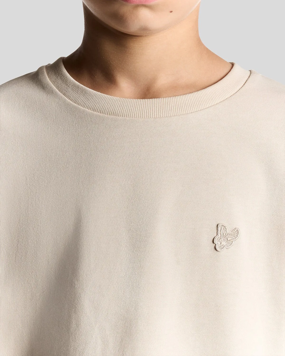 Heavy Weight Relaxed T-Shirt sold by Lyle & Scott product image thumbnail 3