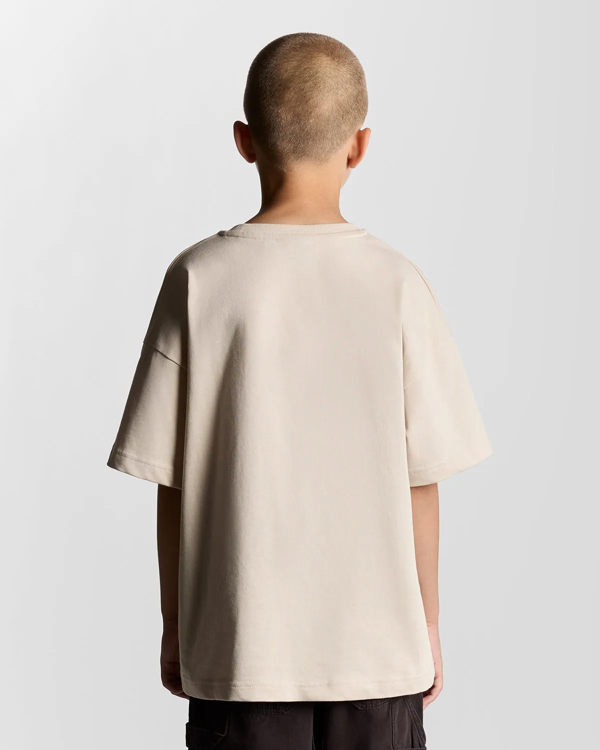 Heavy Weight Relaxed T-Shirt sold by Lyle & Scott product image thumbnail 4