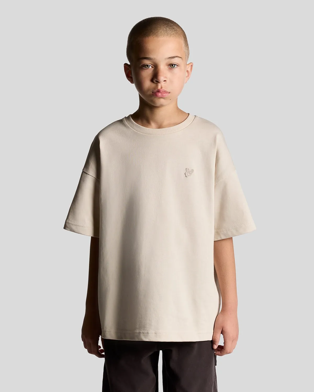 Heavy Weight Relaxed T-Shirt sold by Lyle & Scott
