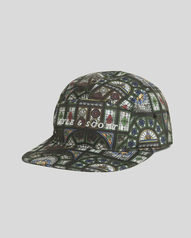 Stained Glass Print Baseball Cap sold by Lyle & Scott