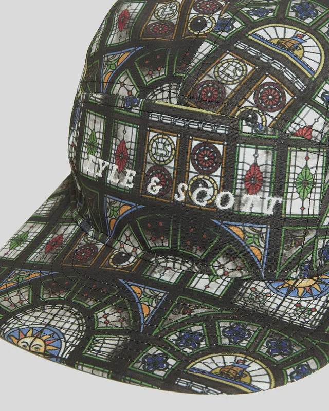 Stained Glass Print Baseball Cap sold by Lyle & Scott product image thumbnail 3