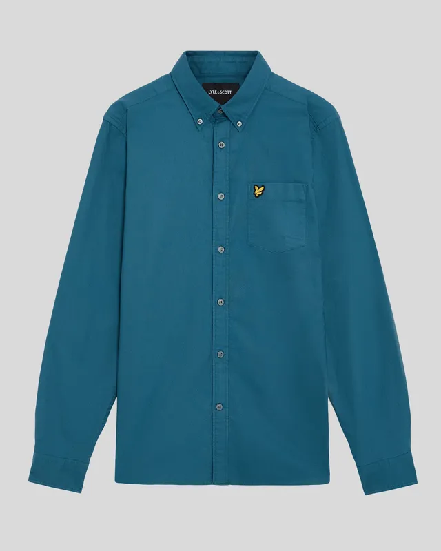 Cotton Button Down Oxford Shirt sold by Lyle & Scott product image thumbnail 5