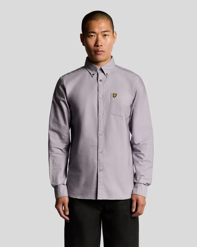 Cotton Button Down Oxford Shirt sold by Lyle & Scott