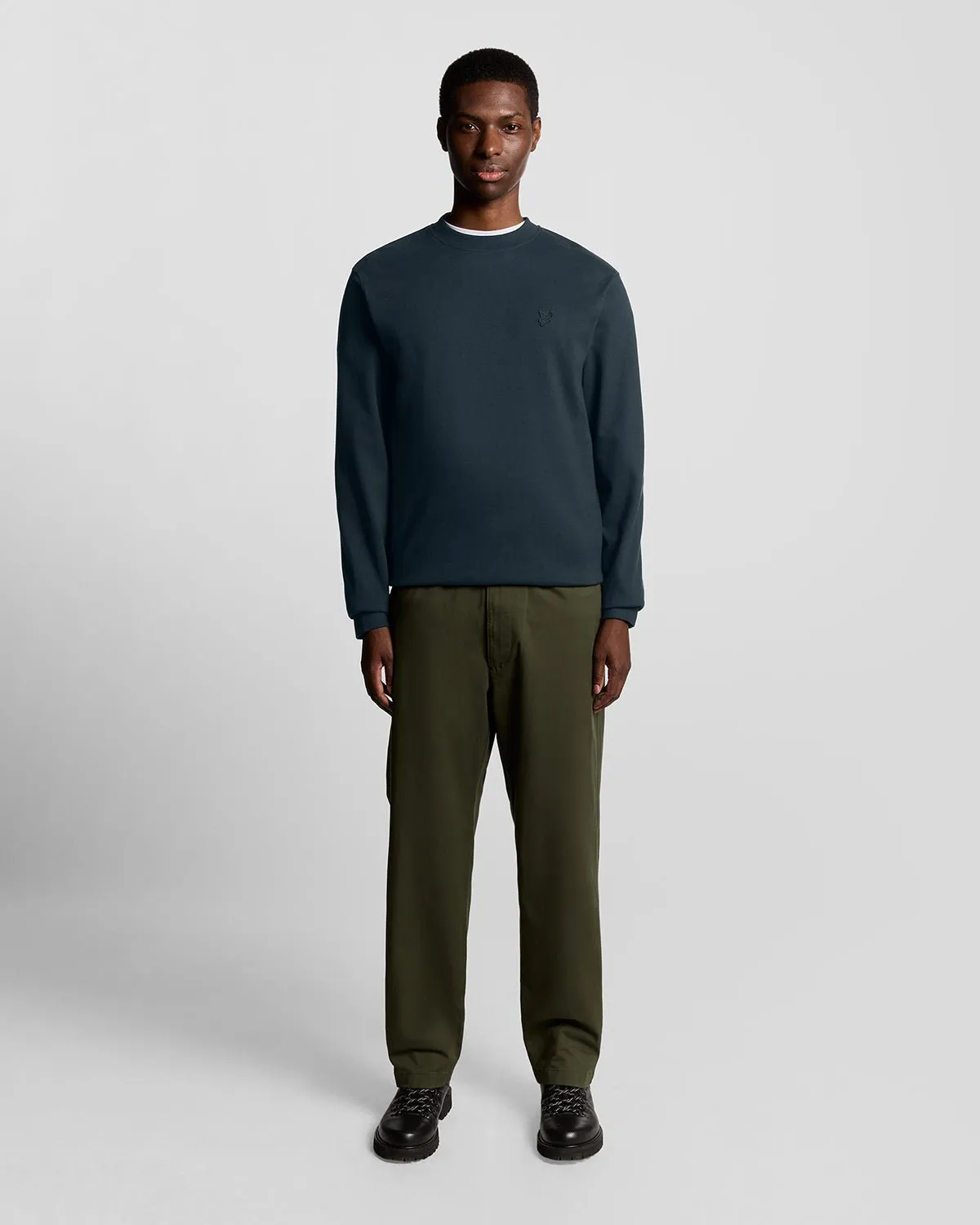 Heavyweight Crew Neck Sweatshirt sold by Lyle & Scott product image thumbnail 2