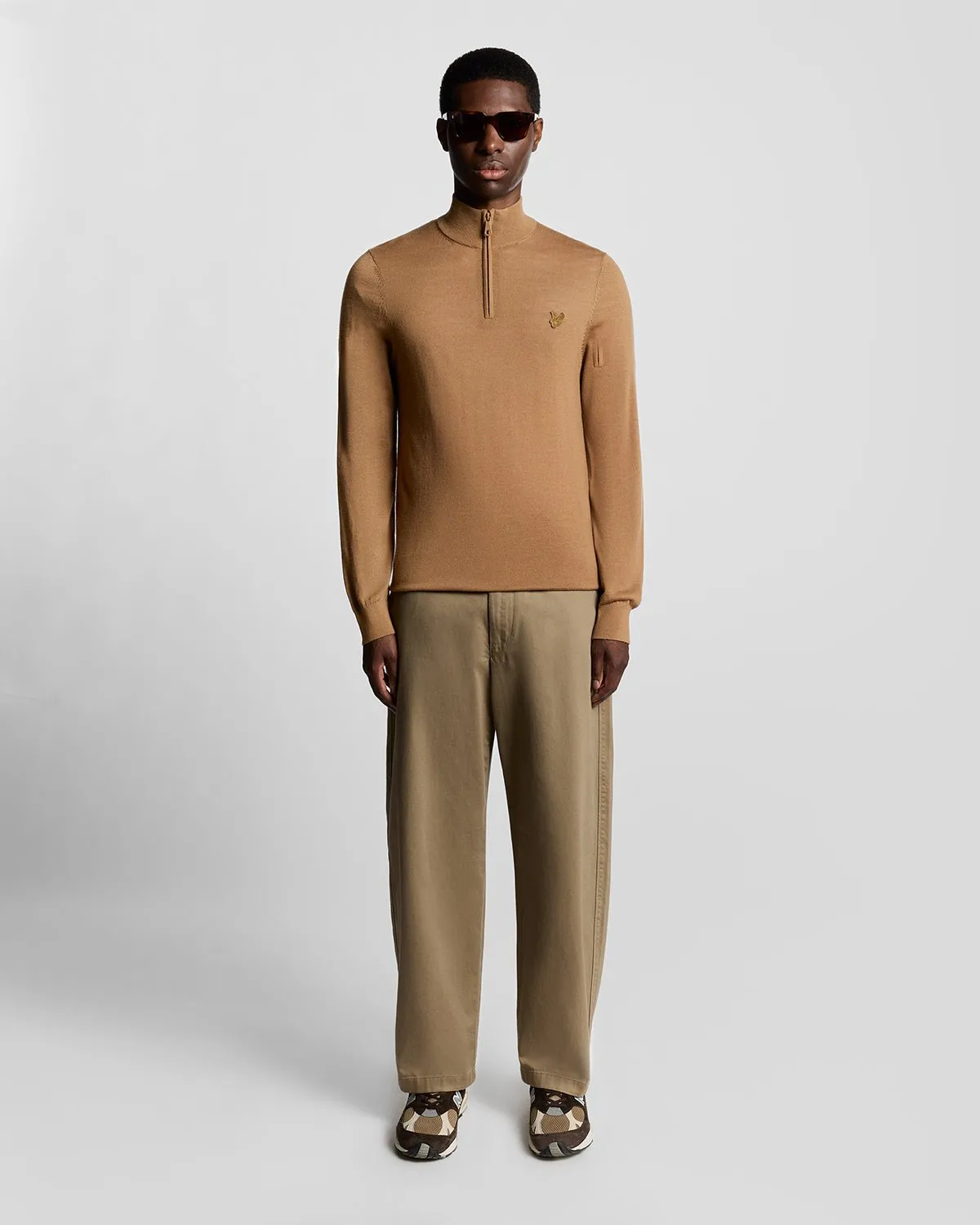 Merino Wool 1/4 Zip Jumper sold by Lyle & Scott product image thumbnail 2