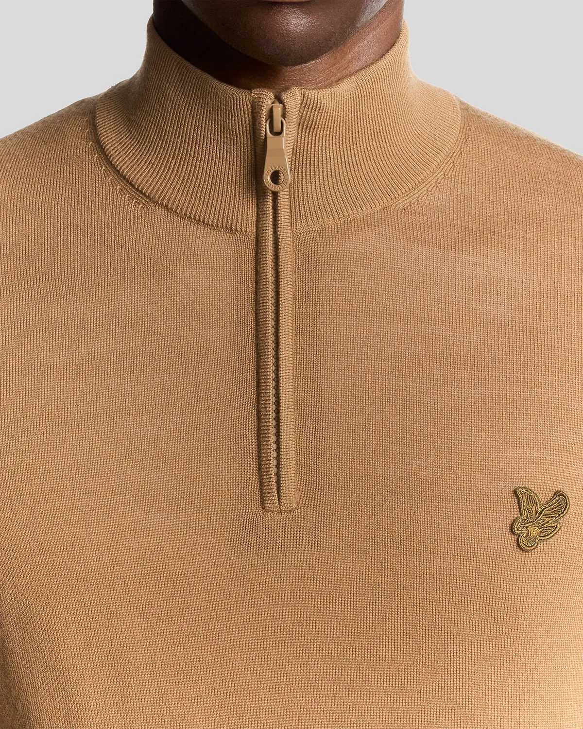 Merino Wool 1/4 Zip Jumper sold by Lyle & Scott product image thumbnail 3