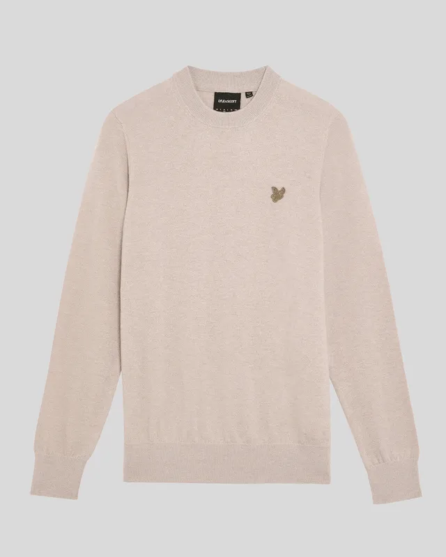 Lambswool Crew Neck Jumper sold by Lyle & Scott