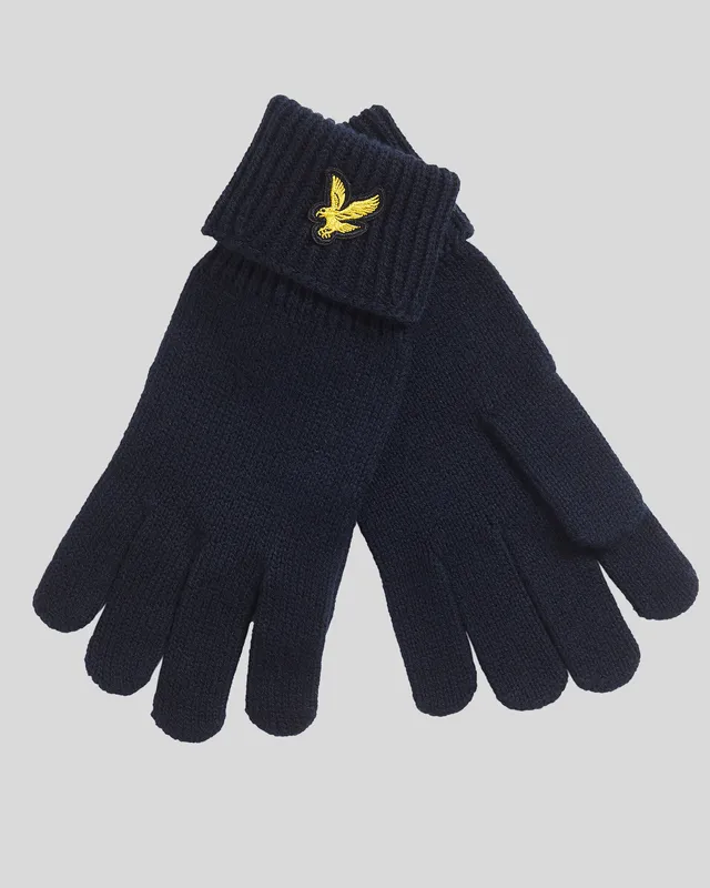 Merino Wool Blend Gloves sold by Lyle & Scott