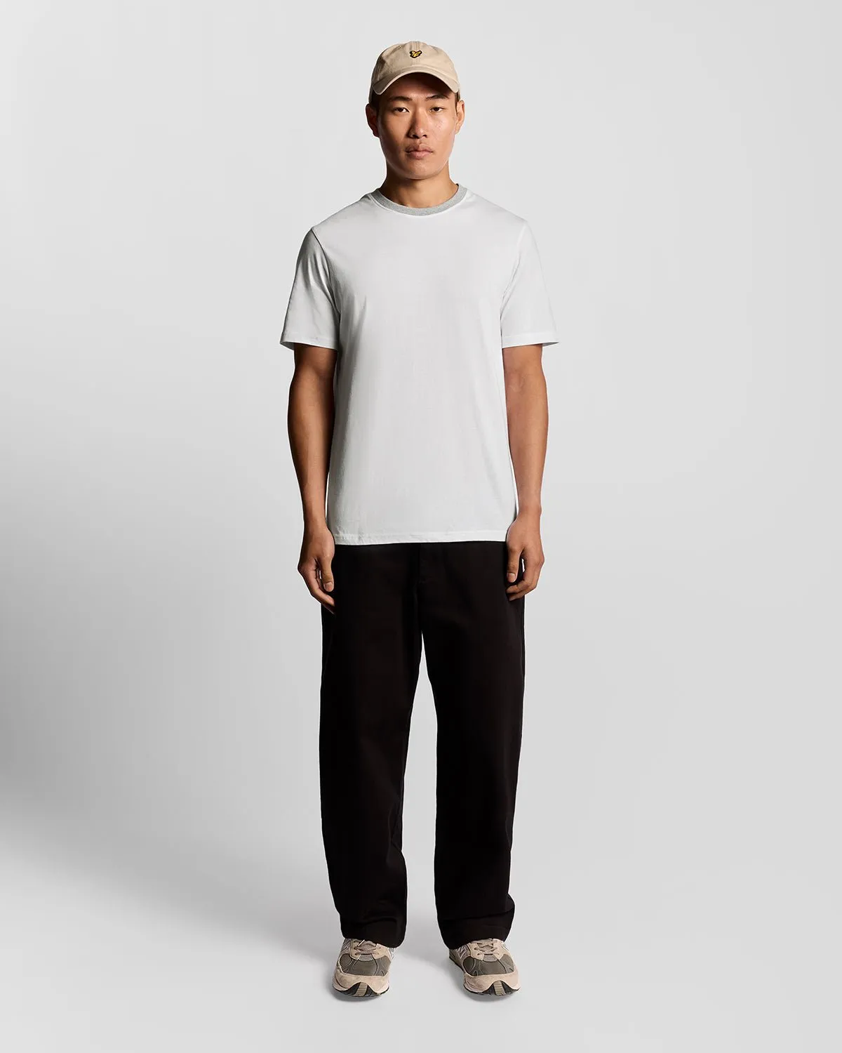 Half Raglan Cotton T-Shirt sold by Lyle & Scott product image thumbnail 2