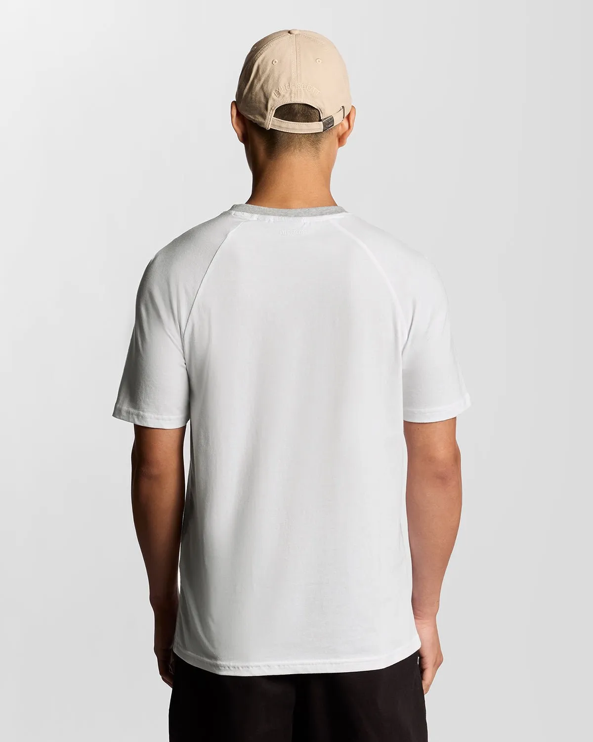 Half Raglan Cotton T-Shirt sold by Lyle & Scott product image thumbnail 4