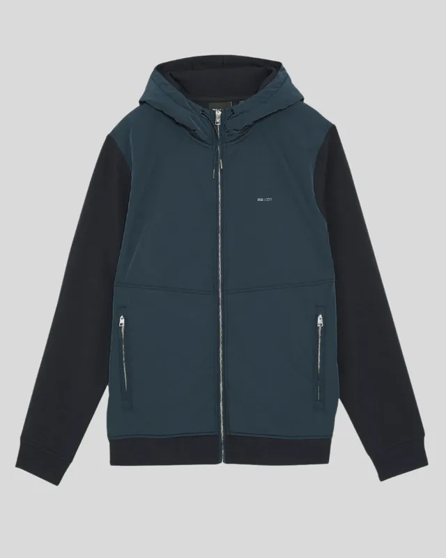 Half Raglan Sleeve Panneled Hoodie sold by Lyle & Scott product image thumbnail 5
