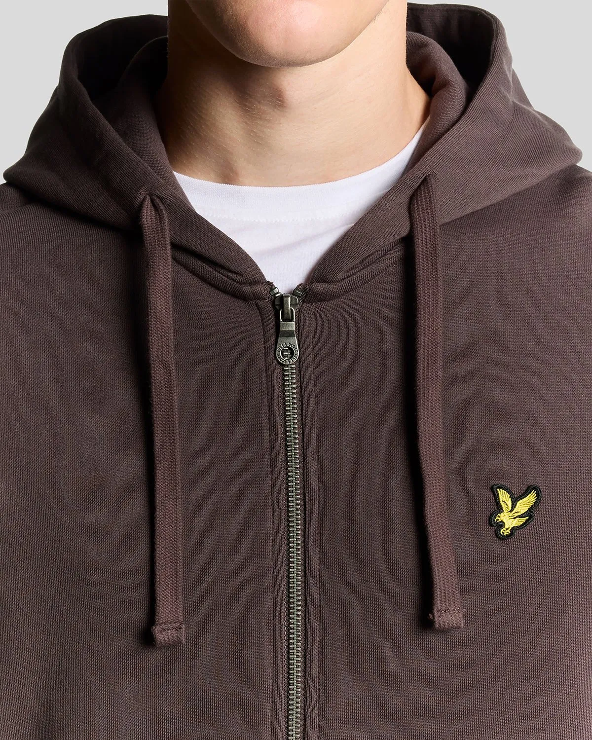 Loopback Cotton Full Zip Hoodie sold by Lyle & Scott product image thumbnail 3