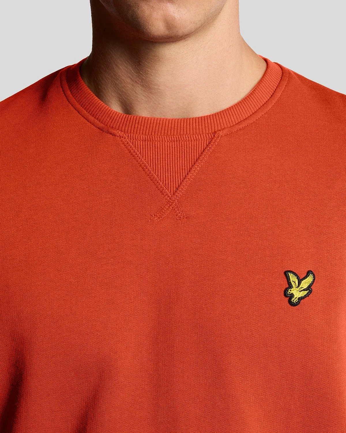 Cotton Crew Neck Sweatshirt sold by Lyle & Scott product image thumbnail 3