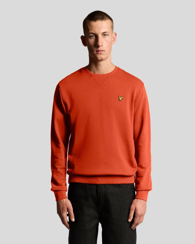 Cotton Crew Neck Sweatshirt sold by Lyle & Scott