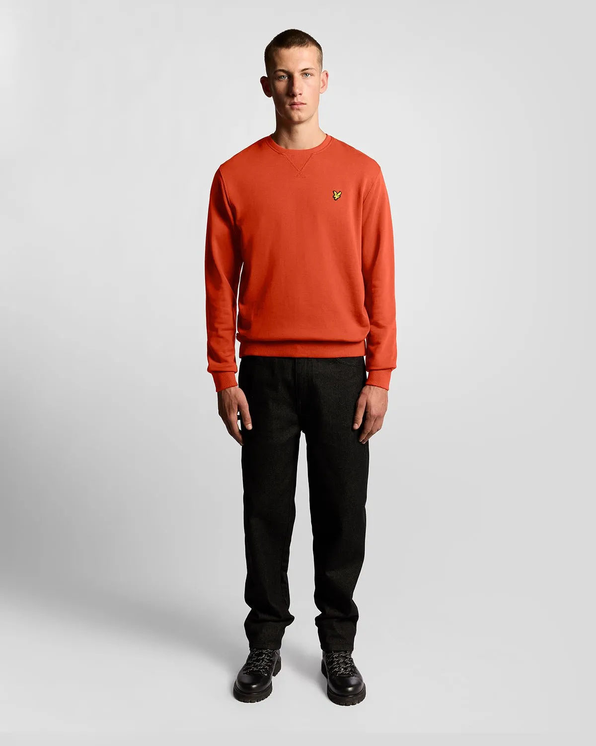 Cotton Crew Neck Sweatshirt sold by Lyle & Scott product image thumbnail 2