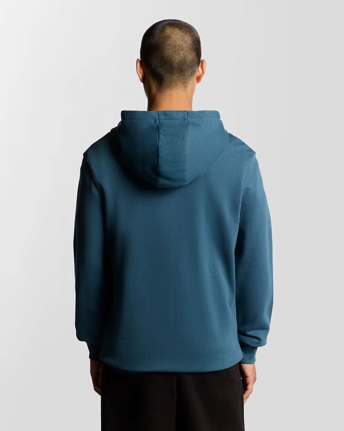 Loopback Cotton Full Zip Hoodie sold by Lyle & Scott product image thumbnail 4