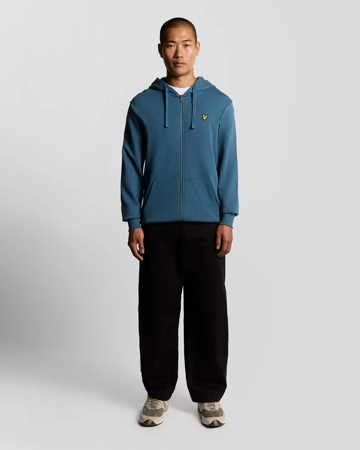 Loopback Cotton Full Zip Hoodie sold by Lyle & Scott product image thumbnail 2