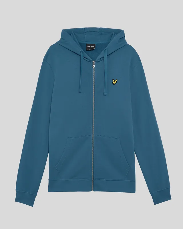 Loopback Cotton Full Zip Hoodie sold by Lyle & Scott product image thumbnail 5