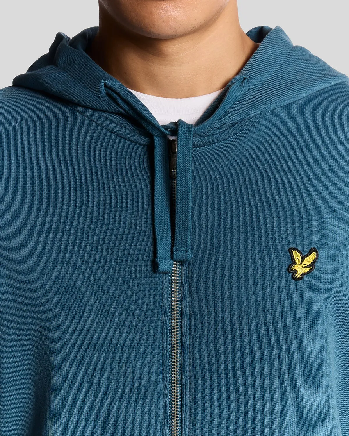 Loopback Cotton Full Zip Hoodie sold by Lyle & Scott product image thumbnail 3