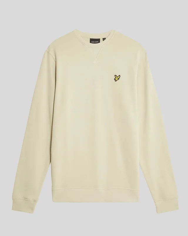 Cotton Crew Neck Sweatshirt sold by Lyle & Scott