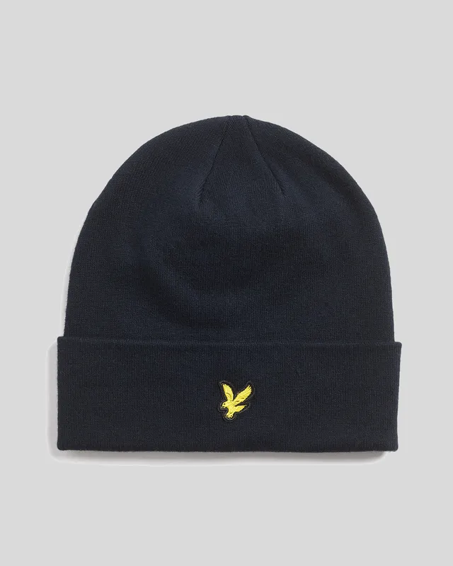 Merino Wool Blend Beanie sold by Lyle & Scott