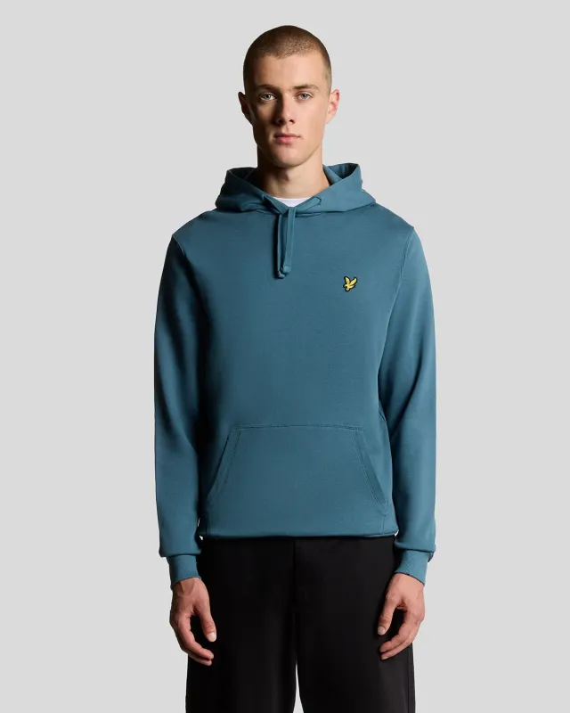 Loopback Cotton Hoodie sold by Lyle & Scott