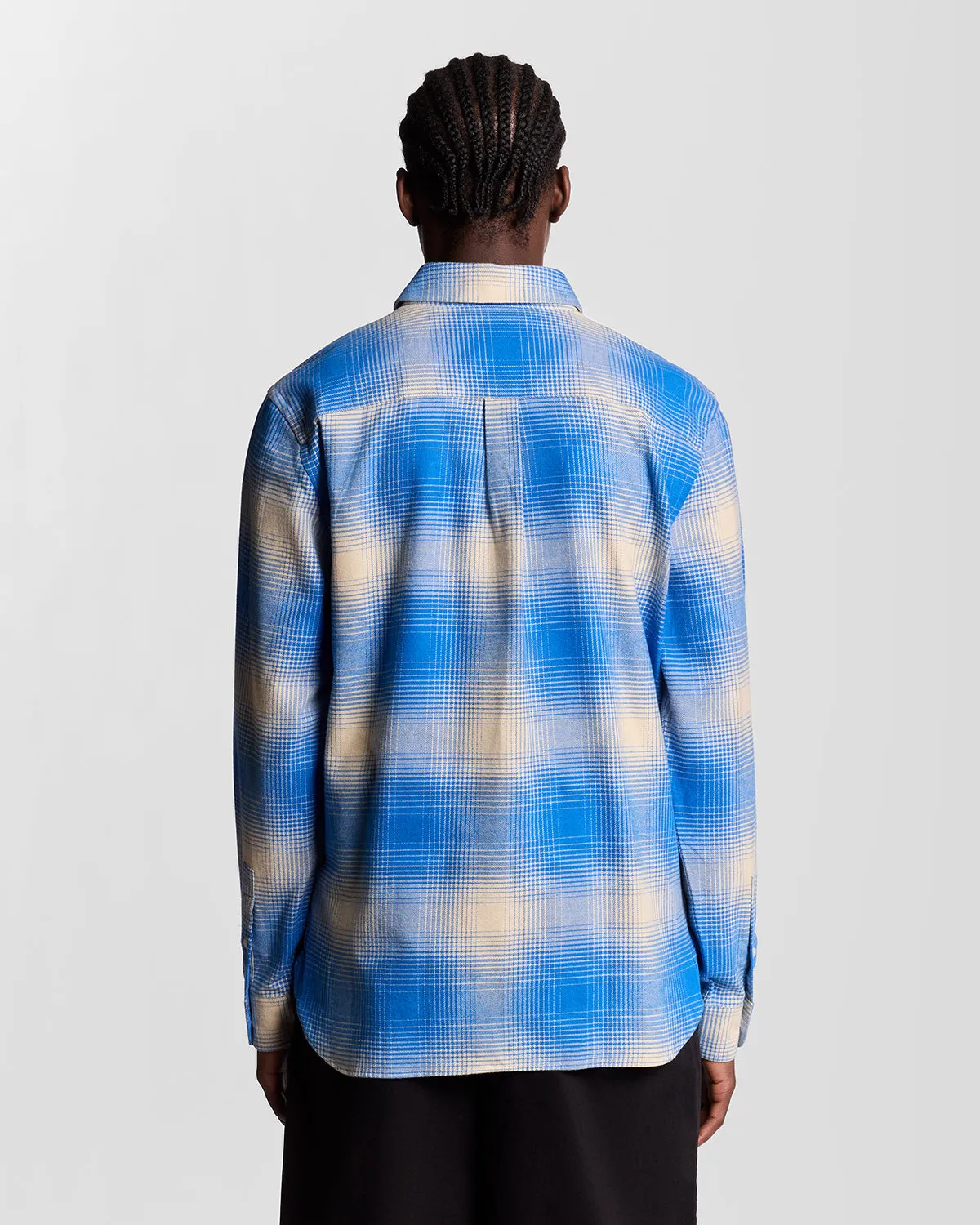 Ombre Check Flannel Shirt sold by Lyle & Scott product image thumbnail 4