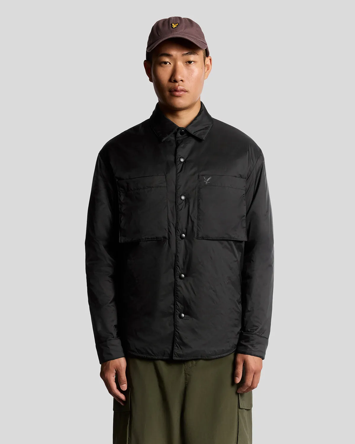 Water Resistant Insulated Overshirt sold by Lyle & Scott