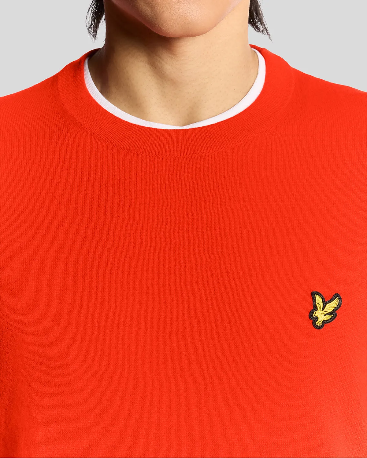 Cotton Merino Crew Neck Jumper sold by Lyle & Scott product image thumbnail 3
