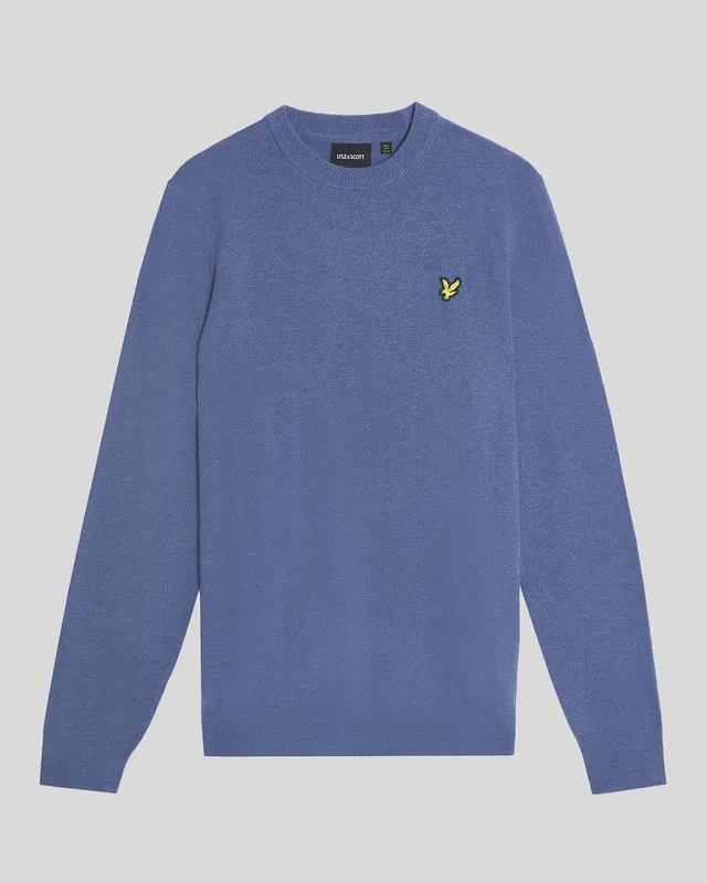 Lambswool Blend Crew Neck Jumper sold by Lyle & Scott product image thumbnail 5