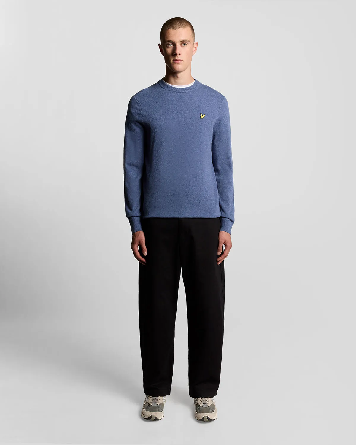 Lambswool Blend Crew Neck Jumper sold by Lyle & Scott product image thumbnail 2