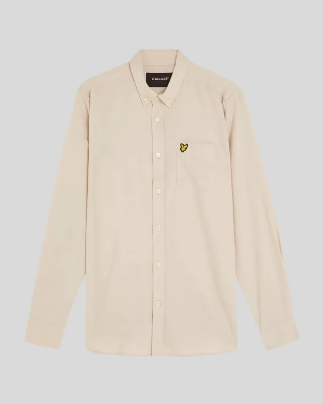 Button Down Flannel Shirt sold by Lyle & Scott