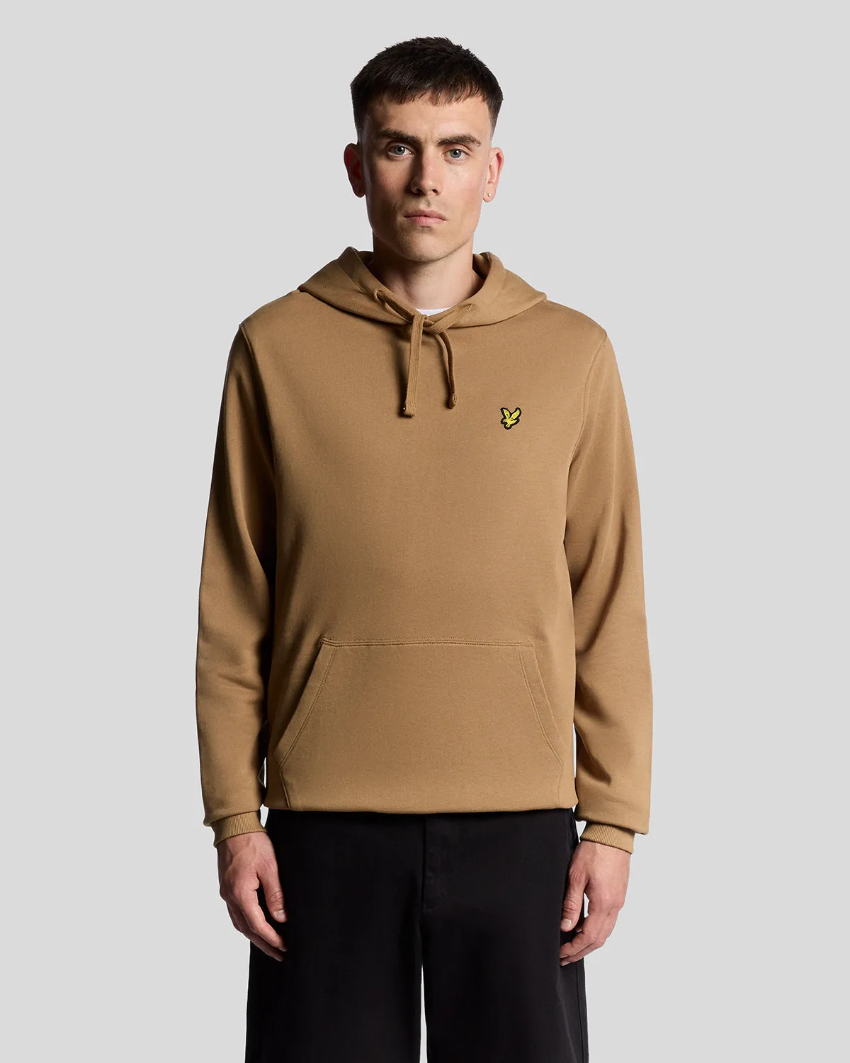 Loopback Cotton Hoodie sold by Lyle & Scott