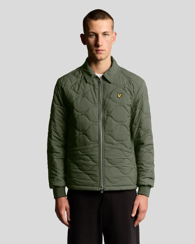 Water Resistant Ripstop Quilted Jacket sold by Lyle & Scott