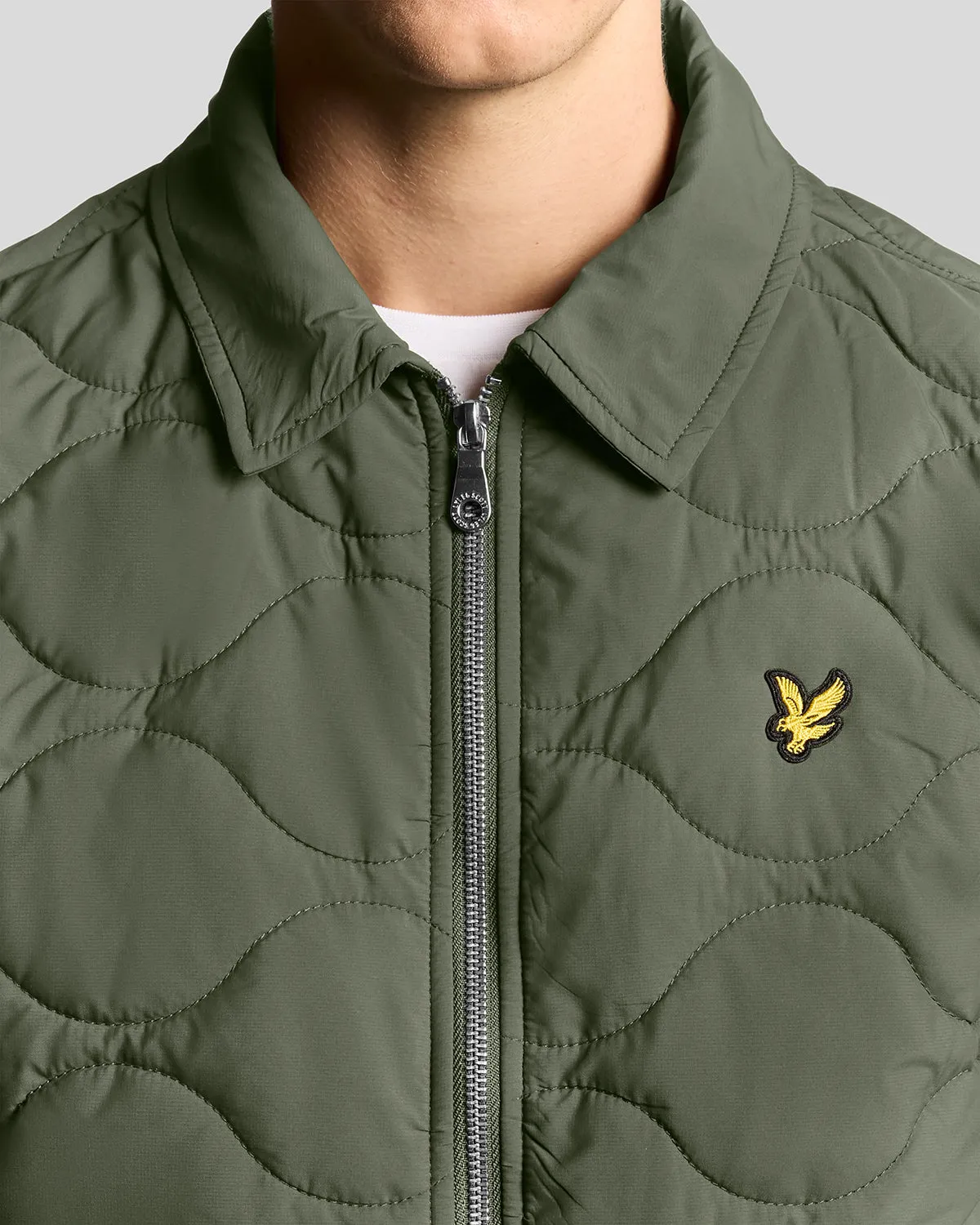 Water Resistant Ripstop Quilted Jacket sold by Lyle & Scott product image thumbnail 3