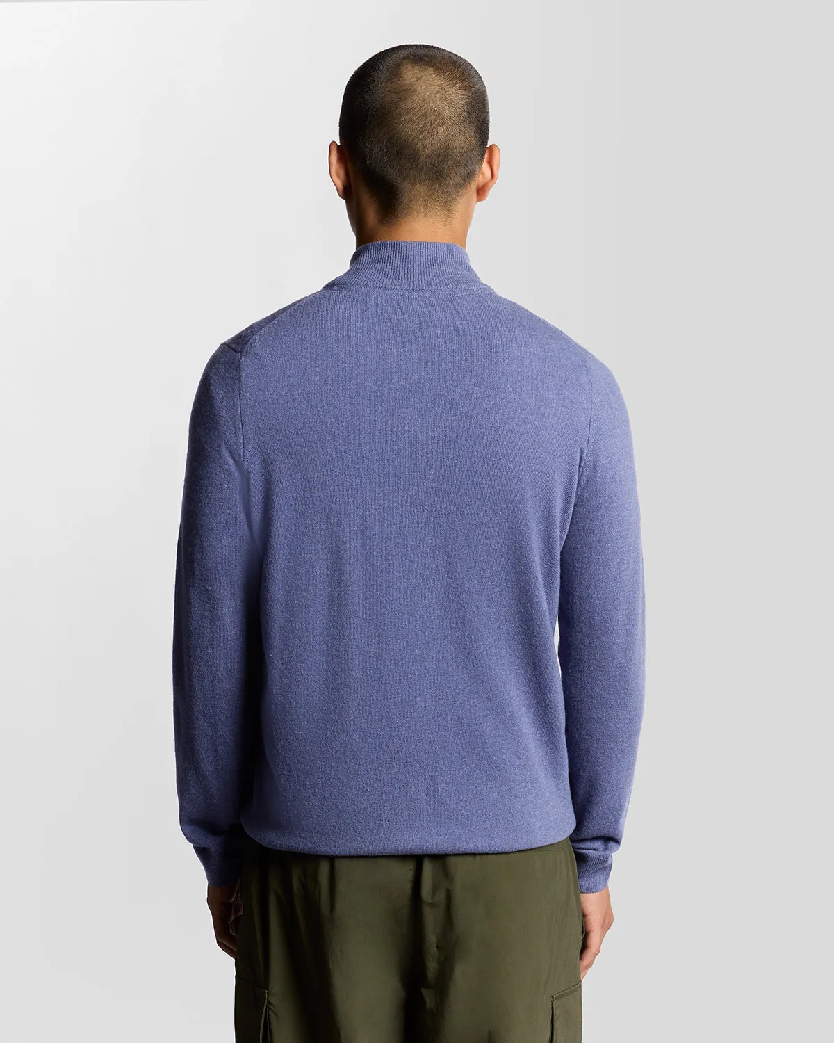 Lambswool Blend Zip Cardigan sold by Lyle & Scott product image thumbnail 4