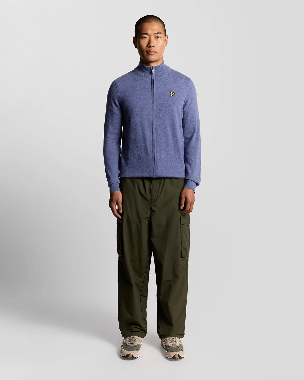Lambswool Blend Zip Cardigan sold by Lyle & Scott product image thumbnail 2