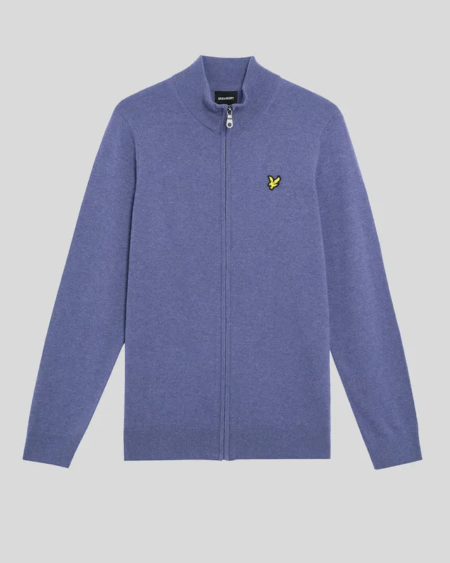 Lambswool Blend Zip Cardigan sold by Lyle & Scott product image thumbnail 5