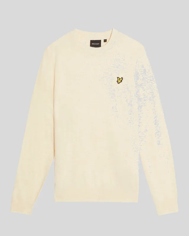 Lambswool Blend Crew Neck Jumper sold by Lyle & Scott product image thumbnail 5