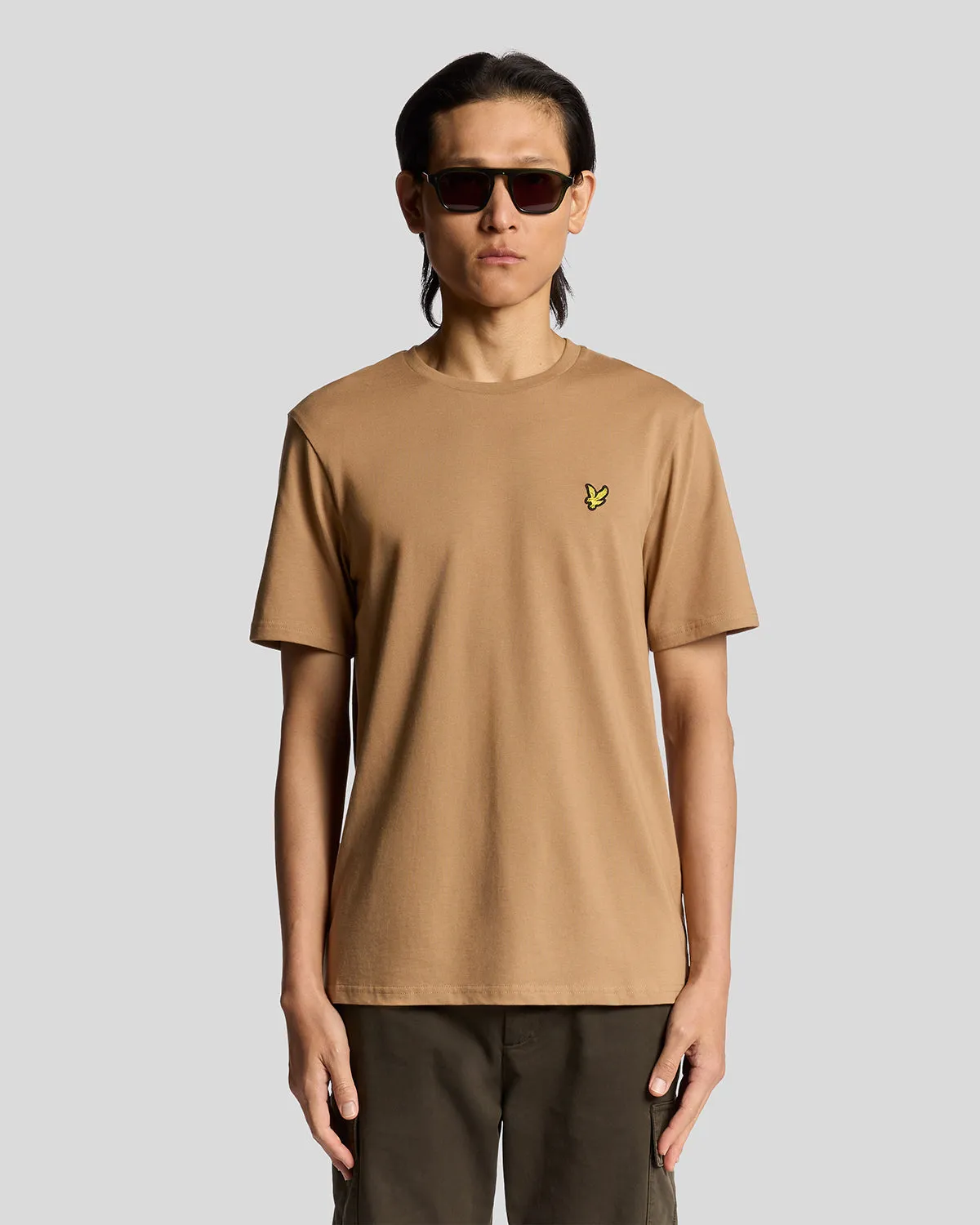 Cotton Crew Neck T-Shirt sold by Lyle & Scott