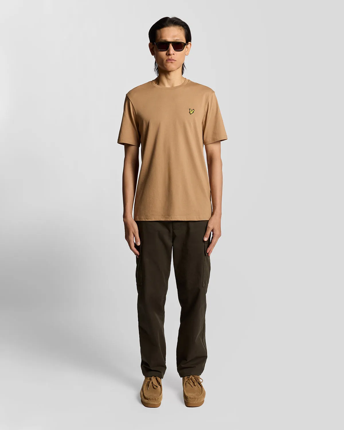 Cotton Crew Neck T-Shirt sold by Lyle & Scott product image thumbnail 2