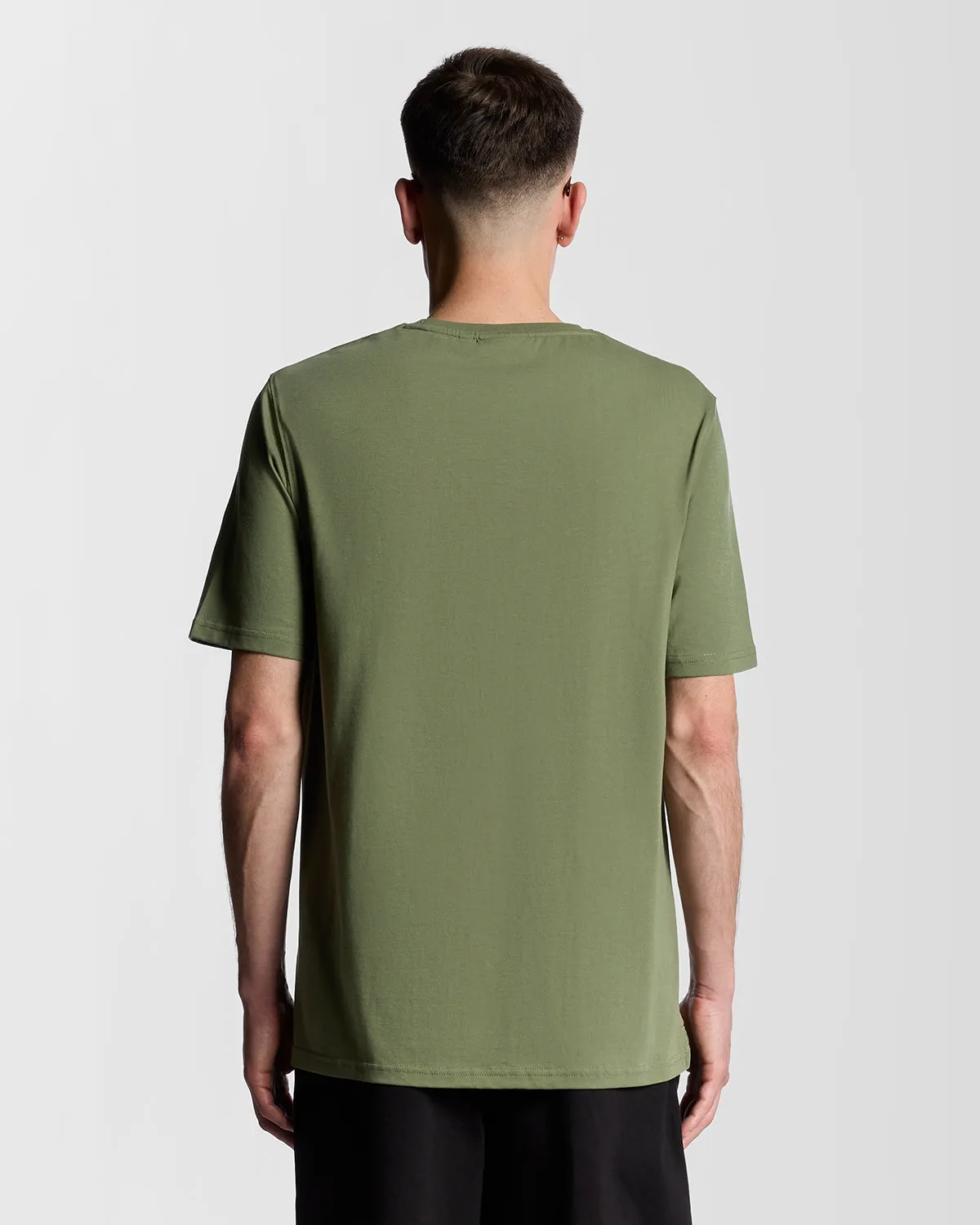 Script Logo Cotton Crew Neck T-Shirt sold by Lyle & Scott product image thumbnail 4