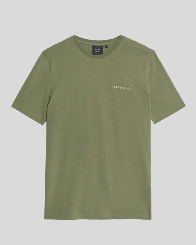 Script Logo Cotton Crew Neck T-Shirt sold by Lyle & Scott product image thumbnail 5